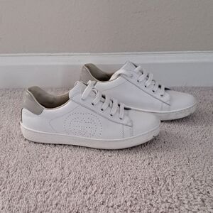 Gucci Kids White and Gray Sneakers Size 33